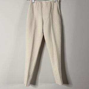 Women's Cream Straight Leg Pants